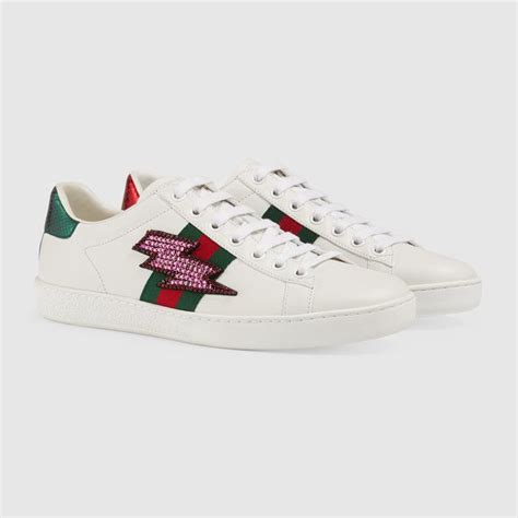 lightning bolt gucci shoes|gucci ace shoes customer service.